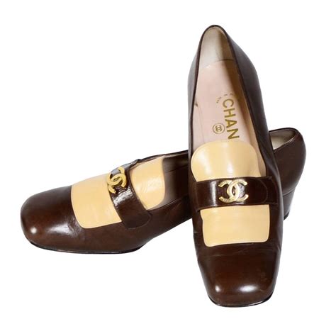 chanel vintage shoe|chanel classic shoes for women.